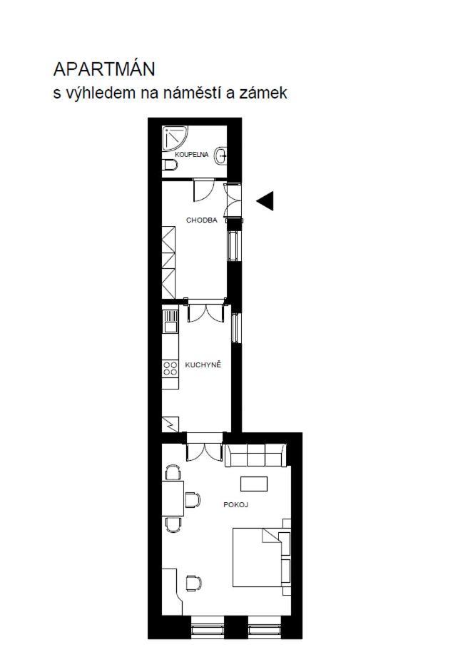 Apartmany Velke Namesti 크로메르지 외부 사진